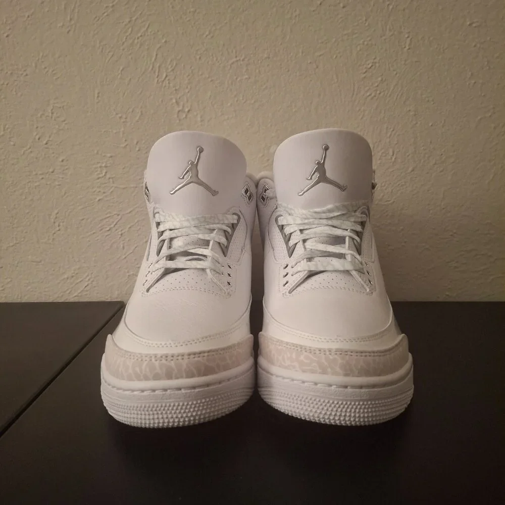 Size 12 - Air Jordan 3 Retro 2025 Pure Money - Picture 2 of 9